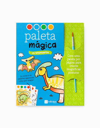 Livro Para Colorir Dos Dinossauros Edicare 4A+