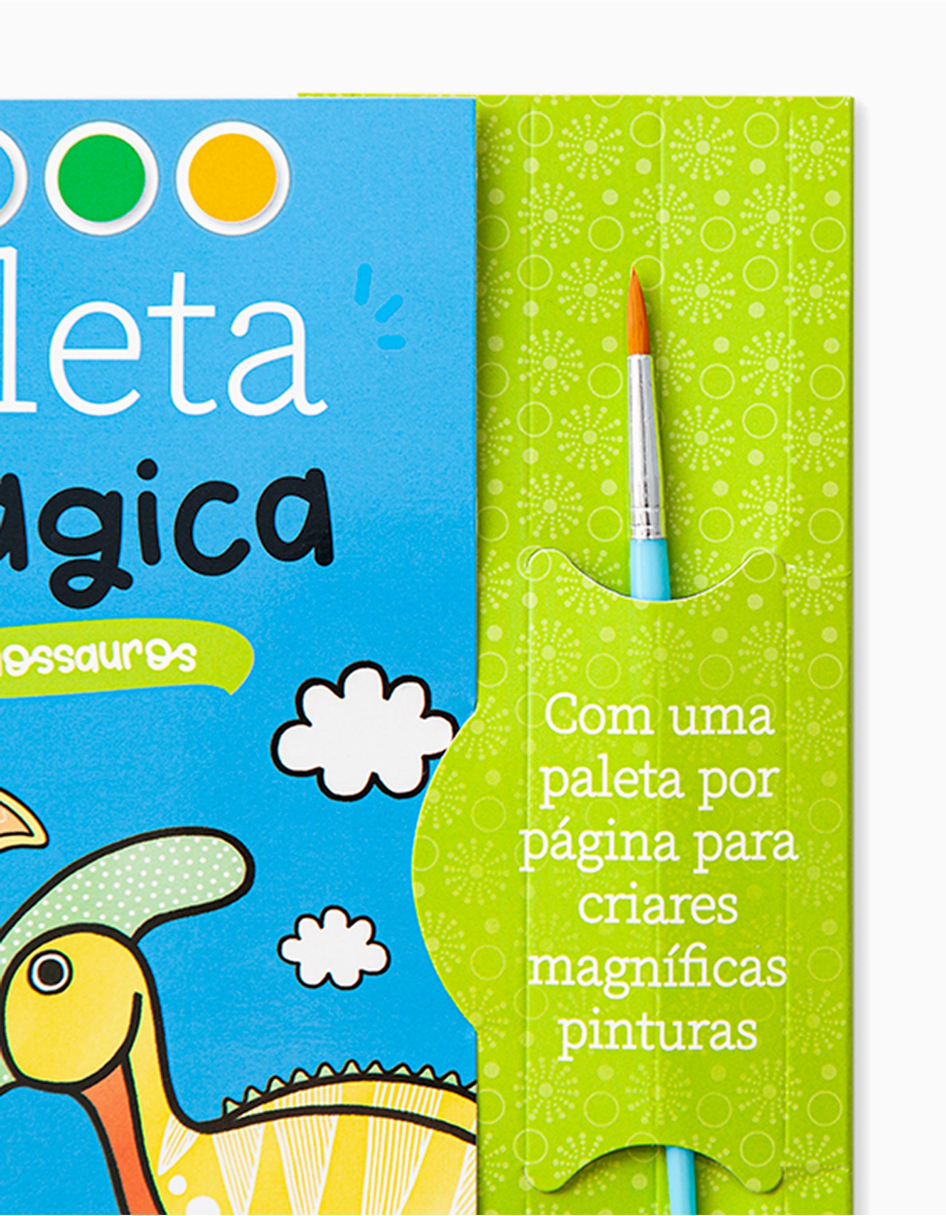 Livro Para Colorir Dos Dinossauros Edicare 4A+