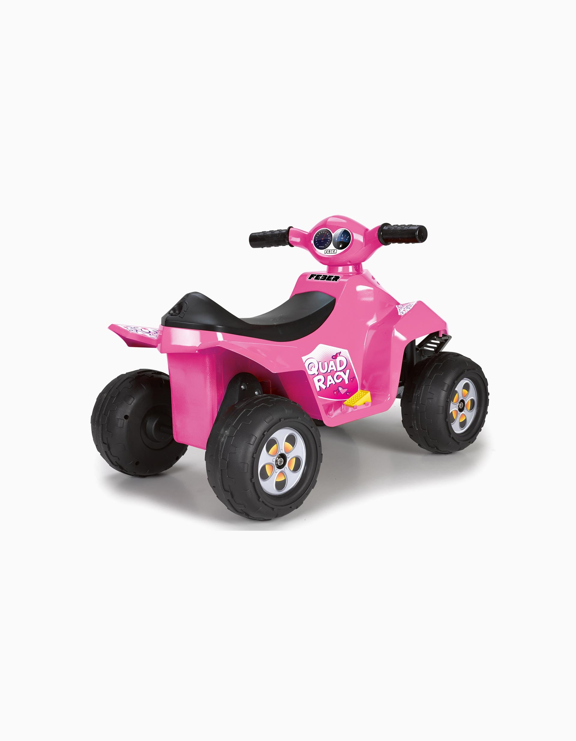 Electric Quad Racy Feber Pink 6V