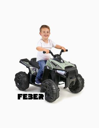 Moto 4 Eléctrica Quad Boxer Ce Feber 12V