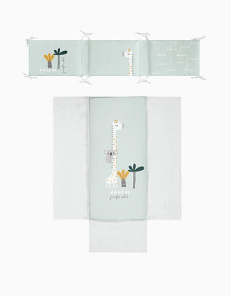 Couette e Tour de Lit 120X60 cm  Koala Green Bimbichic