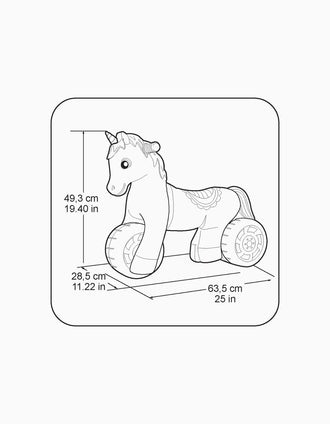 Unicornio Andador Feber