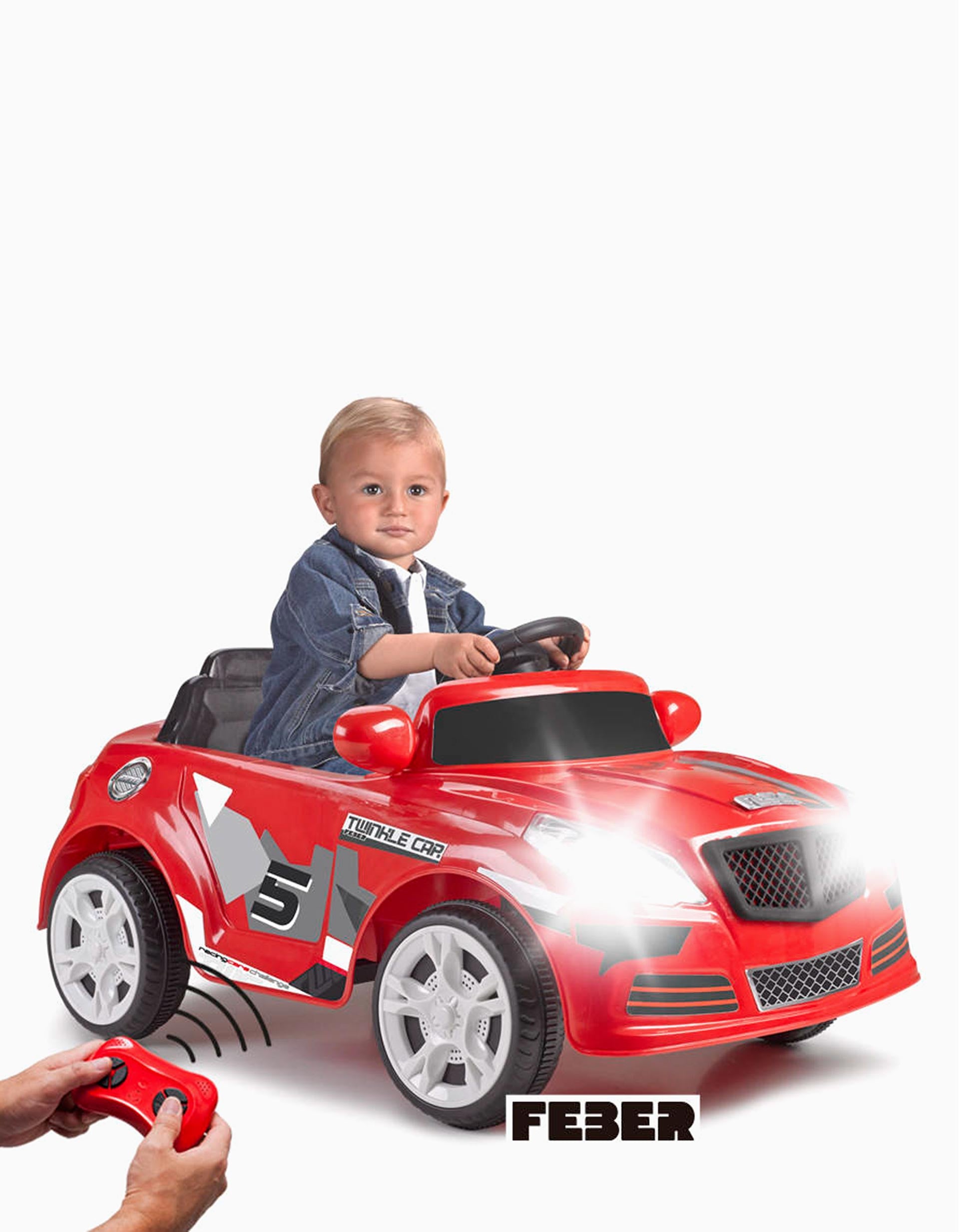 Remote Controlled Car Twinkle Feber Red 12V