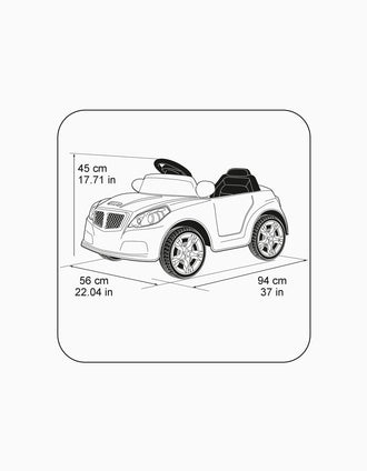 Coche Radiocontrol Twinkle Feber Red 12V