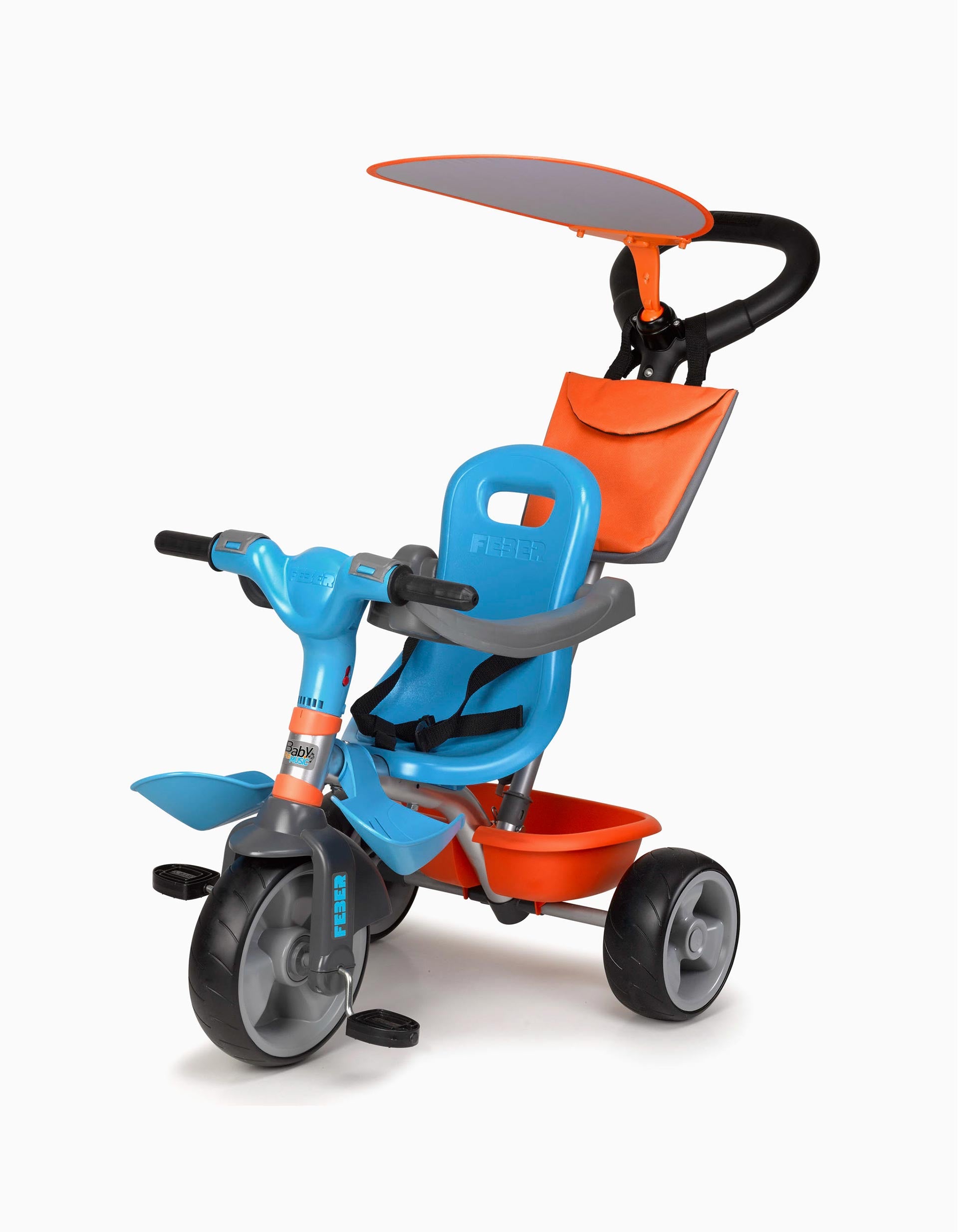 Tricycle Baby Plus Music Feber Blue