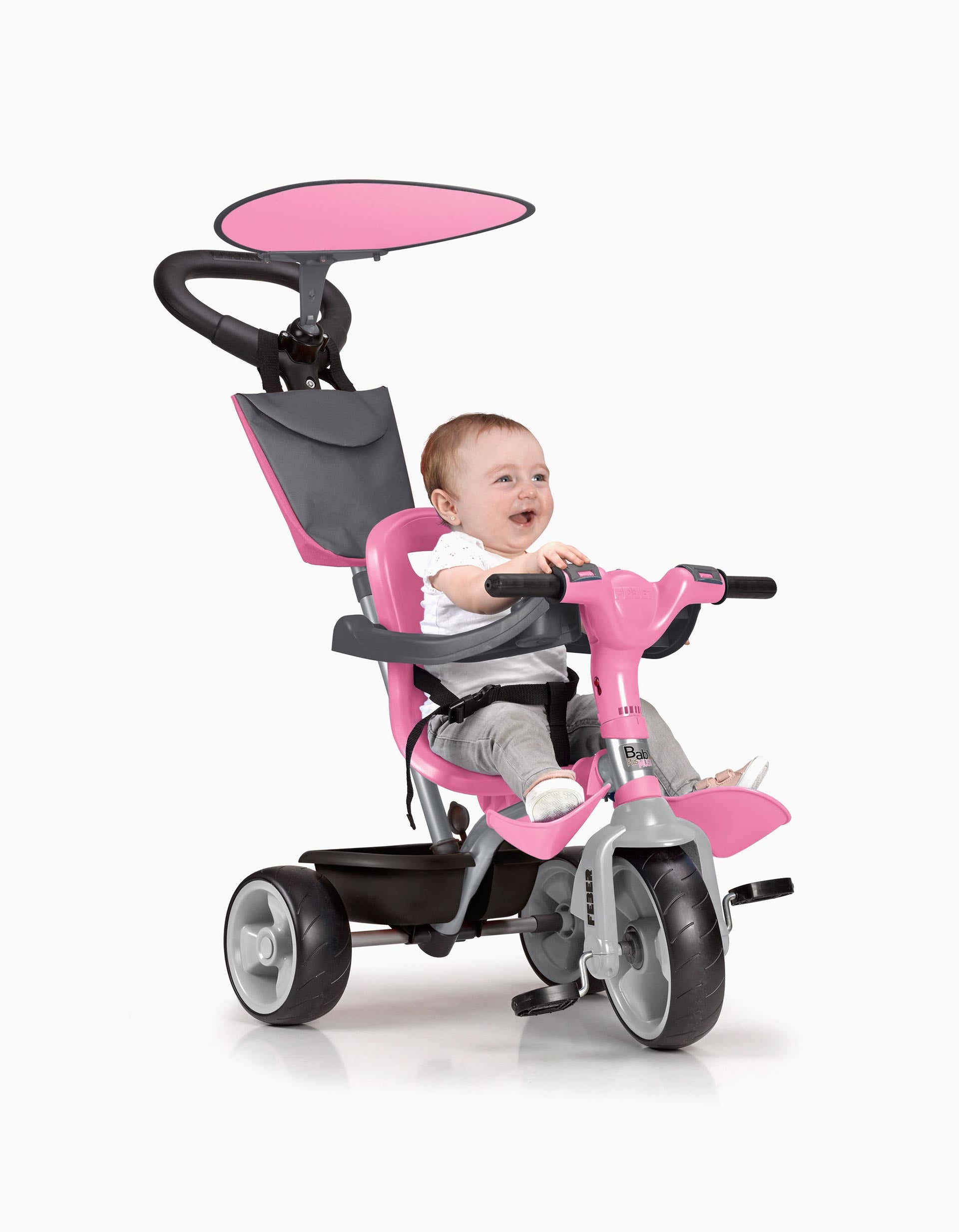 Tricycle Baby Plus Music Feber Pink