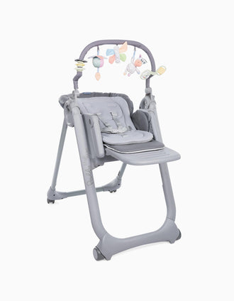 Chaise Haute Polly Magic Relax Chicco Graphite