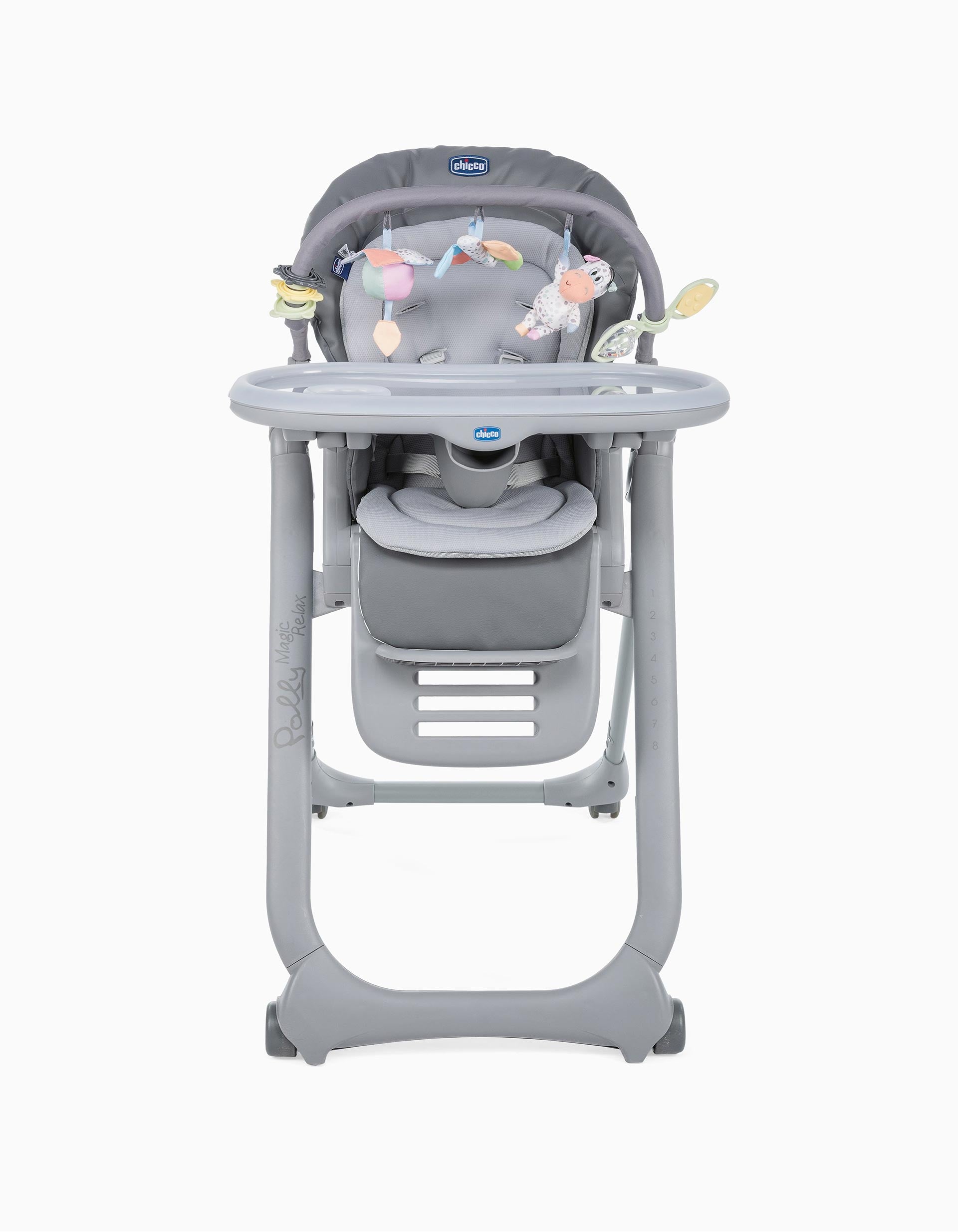 High Chair Polly Magic Relax Chicco Graphite