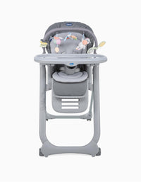 Cadeira De Refeição Polly Magic Relax Chicco Graphite