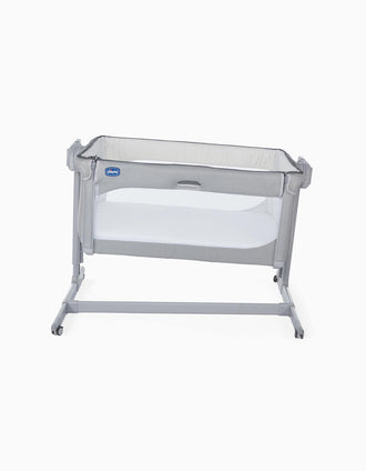 Cuna Next 2 Me Magic Chicco Cool Grey