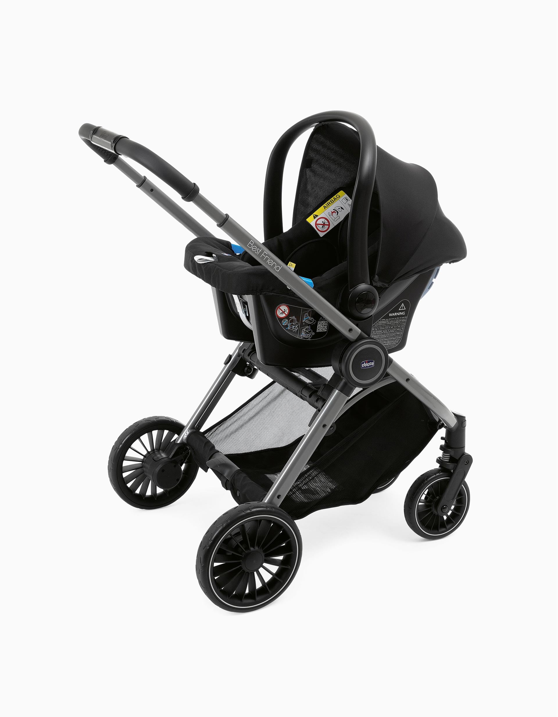 Best Friend Pro Pushchair Chicco Pirate Black