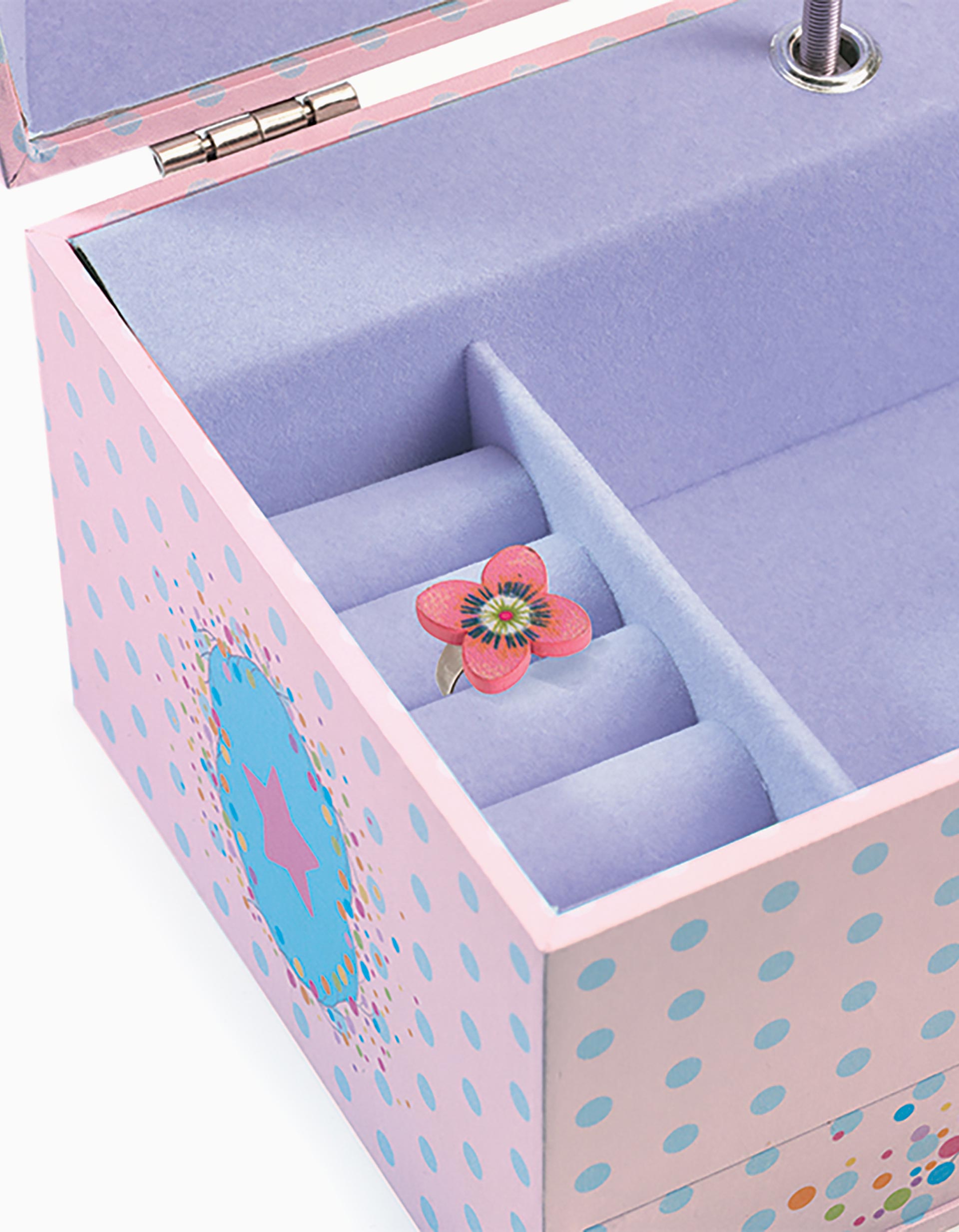 Boîte à Bijoux Musicale Ballerina Djeco