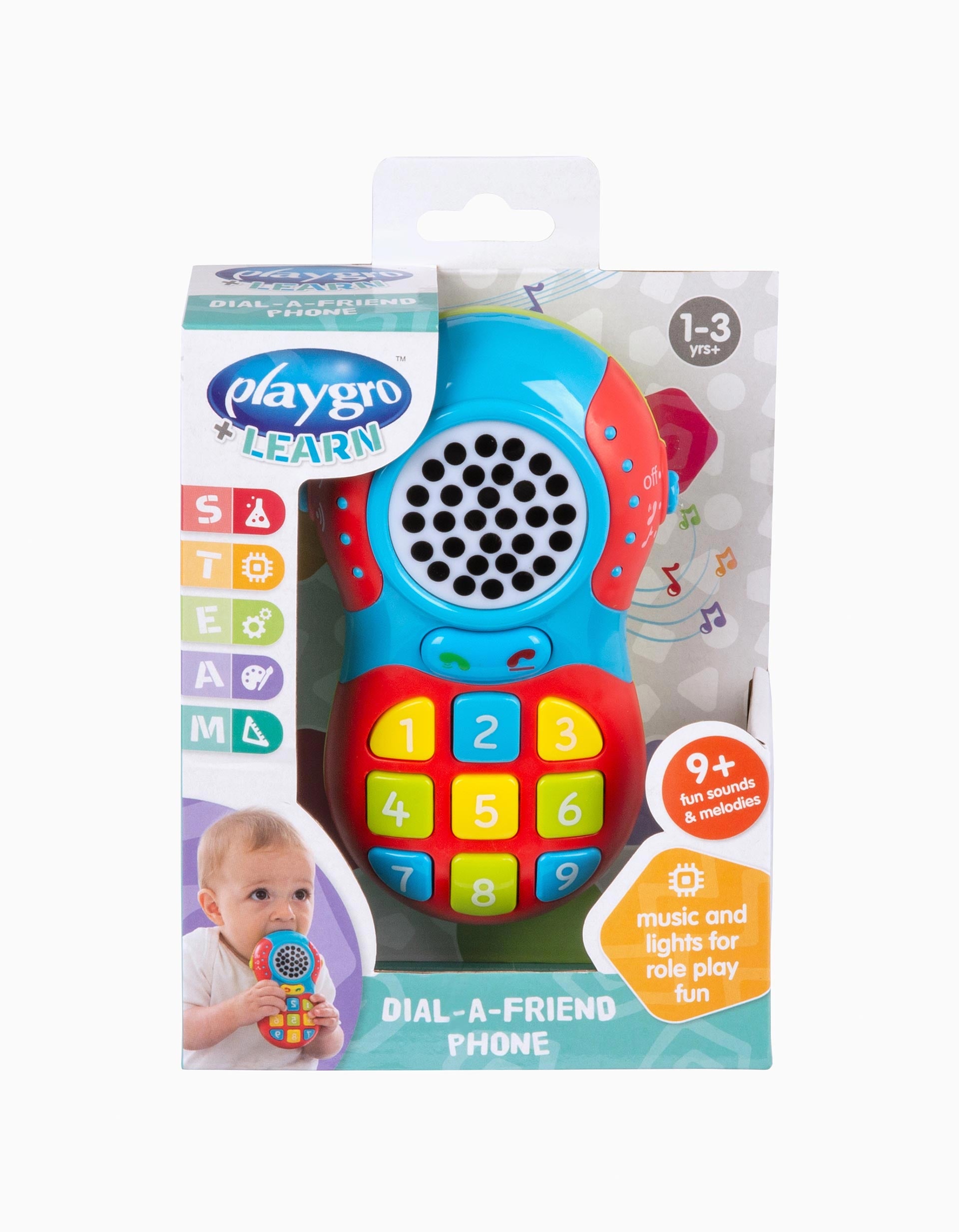 Telemóvel De Brincar Dial A Friend Playgro 12M+