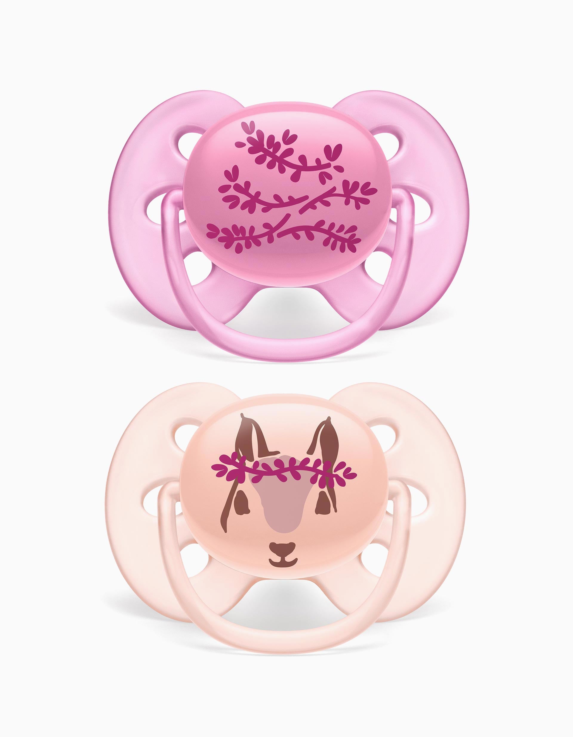 Pacifier Ultra Soft Silicone Deco 6-18M Philips/Avent 2Un.