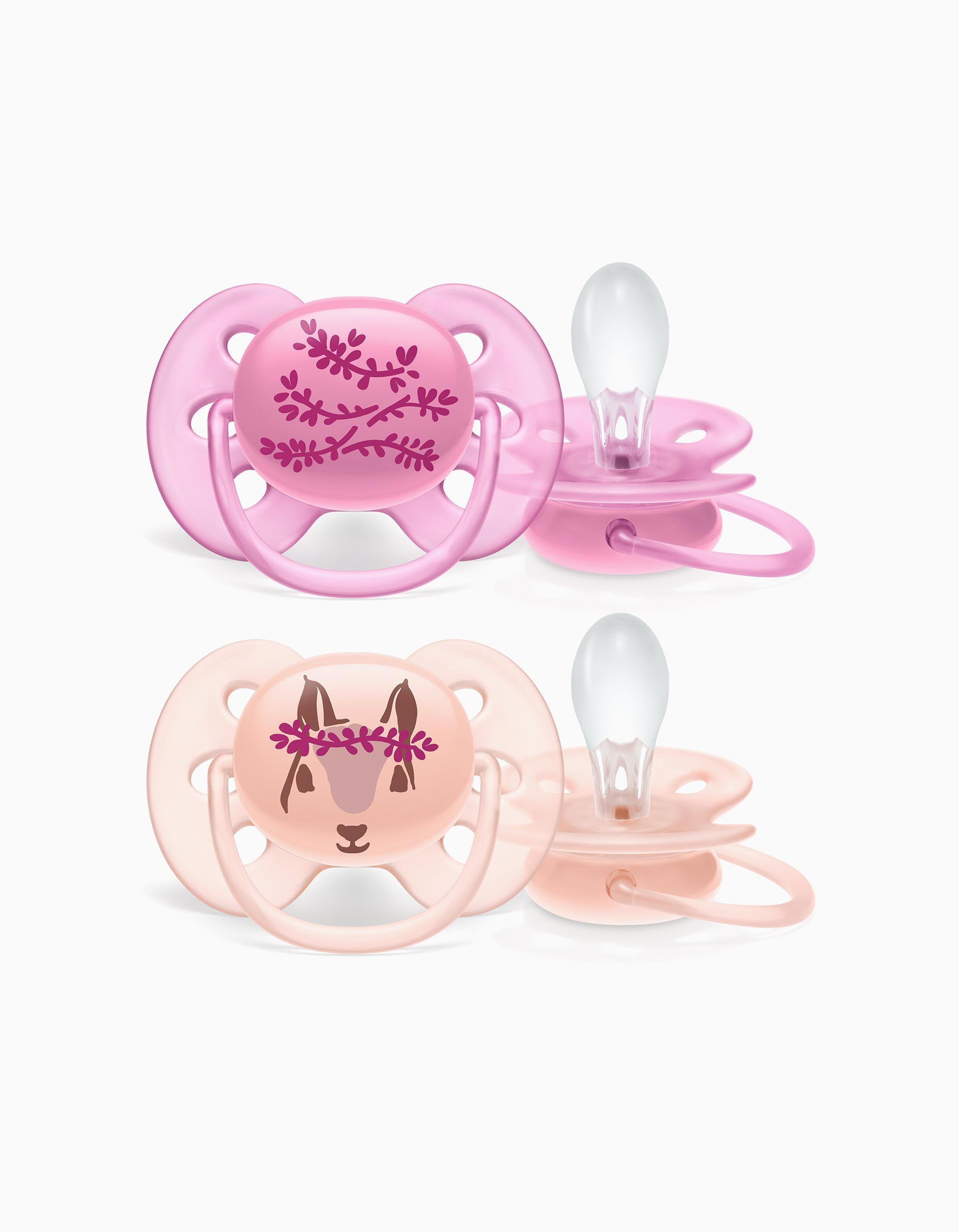 Pacifier Ultra Soft Silicone Deco 6-18M Philips/Avent 2Un.