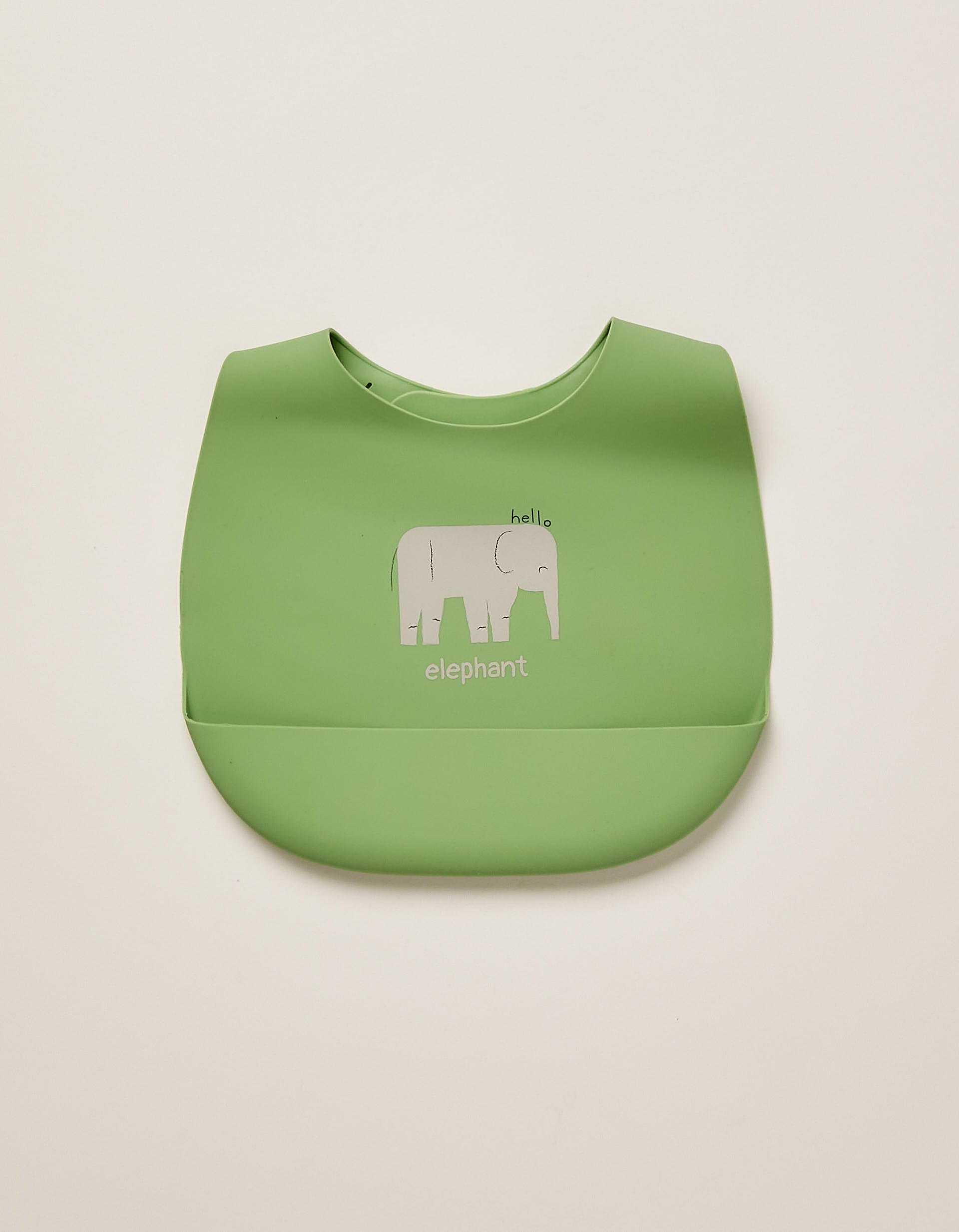 Silicone Bib Elephant Zy Baby