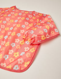 Babero Impermeable con Mangas Zy Baby Flores