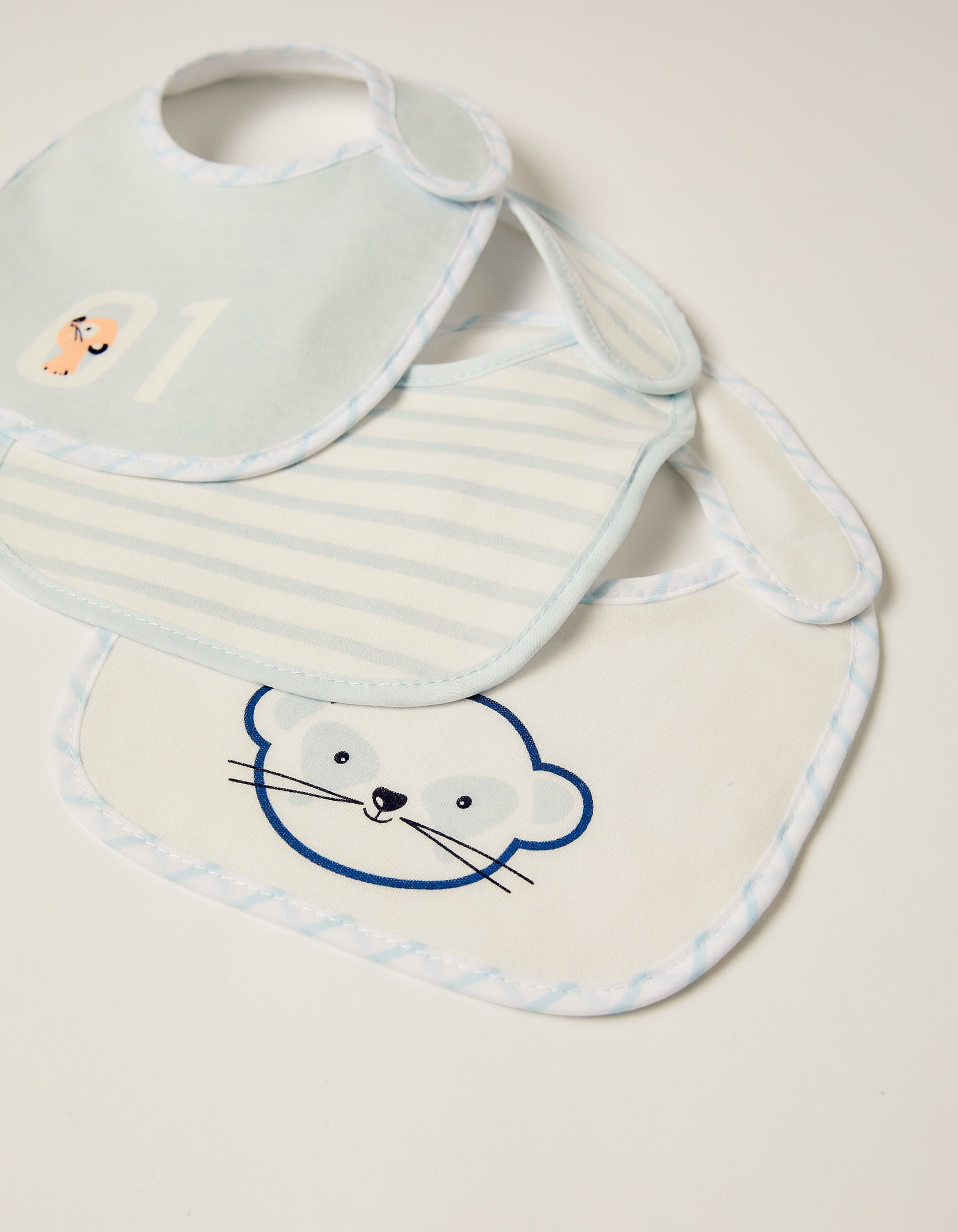 3 Bibs for Newborn Babies Zy Baby