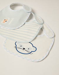 4 Bavoirs à Scratch Nouveau-Né Zy Baby