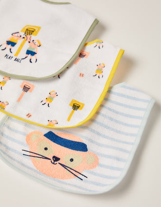 Pack 3 Babetes Menino Zy Baby