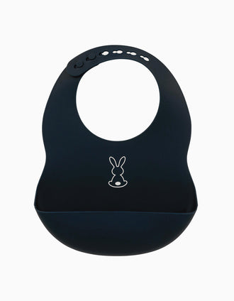 Babero Silicona Nattou Navy