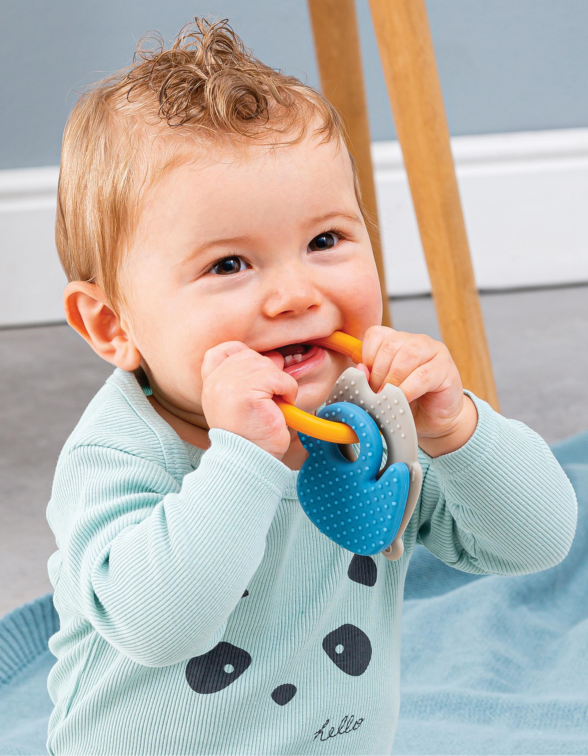 Silicone Teething Ring Bear/Duck Nattou