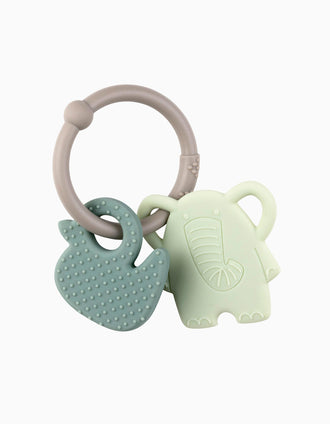 Anneau de Dentition Silicone Elephant/Duck Nattou