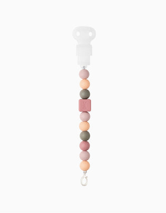 Cadena Silicona de Chupete Nattou Peach