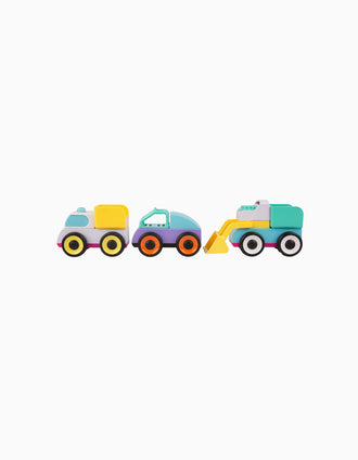 3 Vehicles Mix and Match Playgro