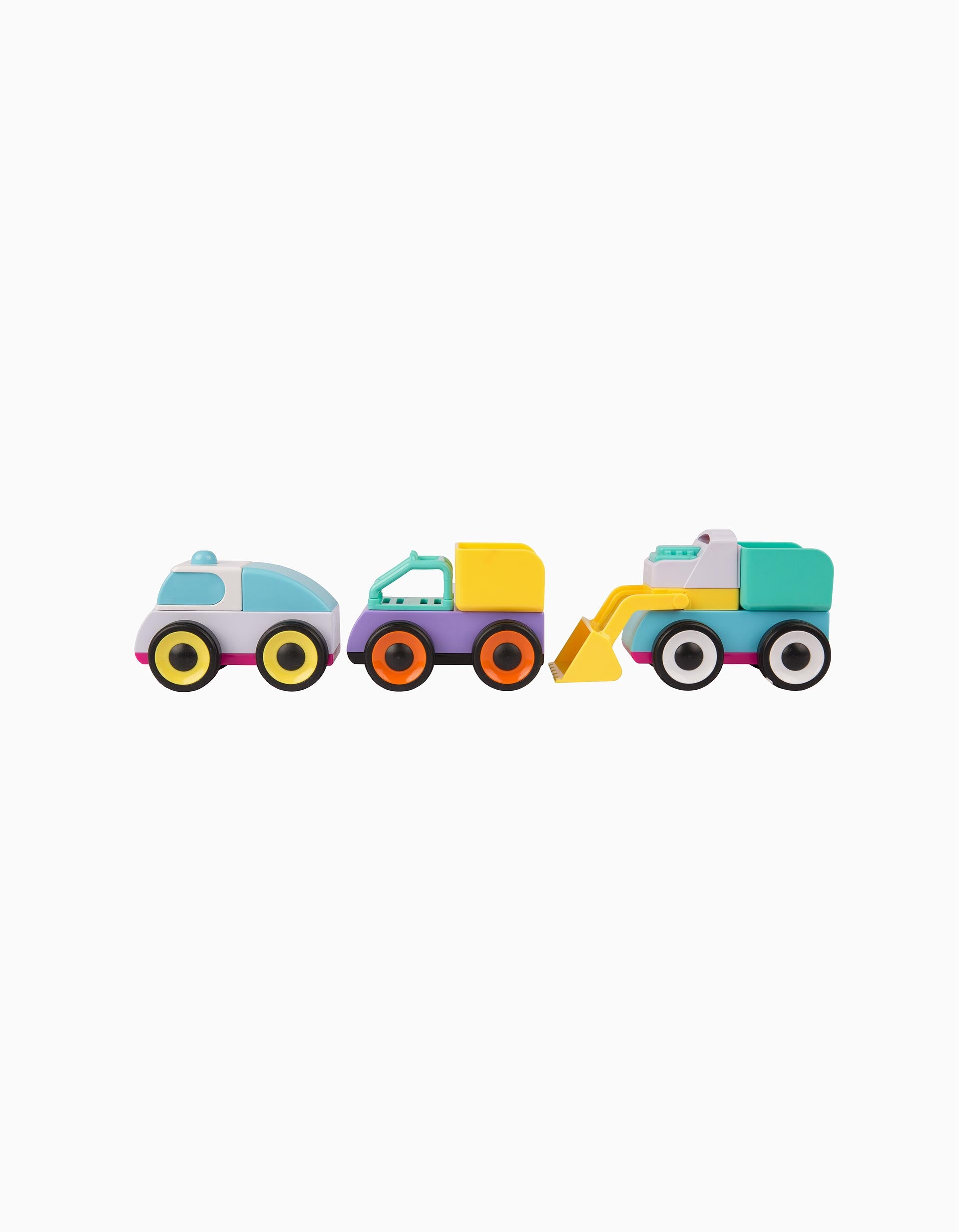 3 Vehicles Mix and Match Playgro