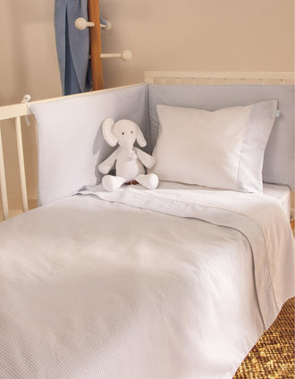 Resguardo De Cama Essential Blue Zy Baby