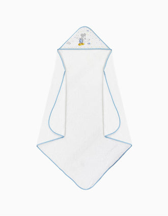 Toalha De Banho Mickey Disney White/Blue 100X100 Cm