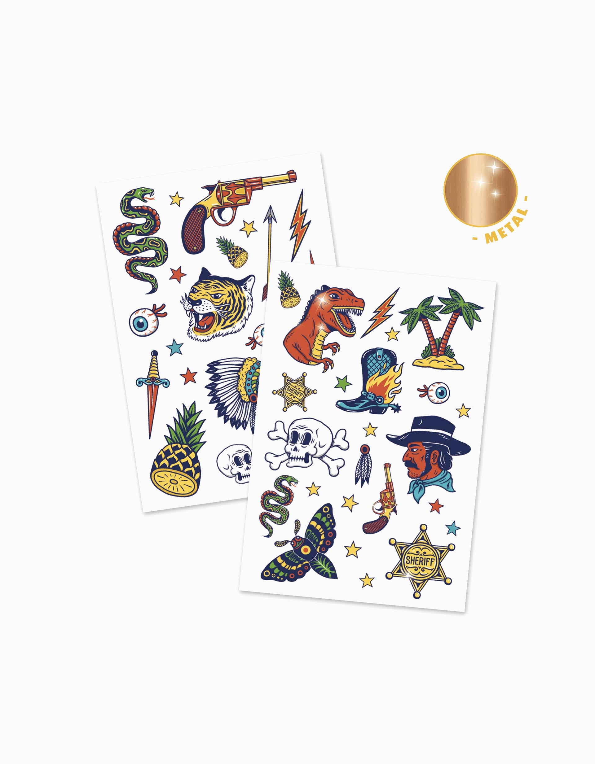 Tattoos Metal Bang Bang Djeco 3A+