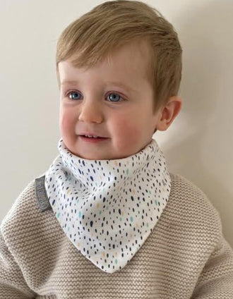 2 Bandanas Muslin Peardrop & Lion Cheeky Chompers