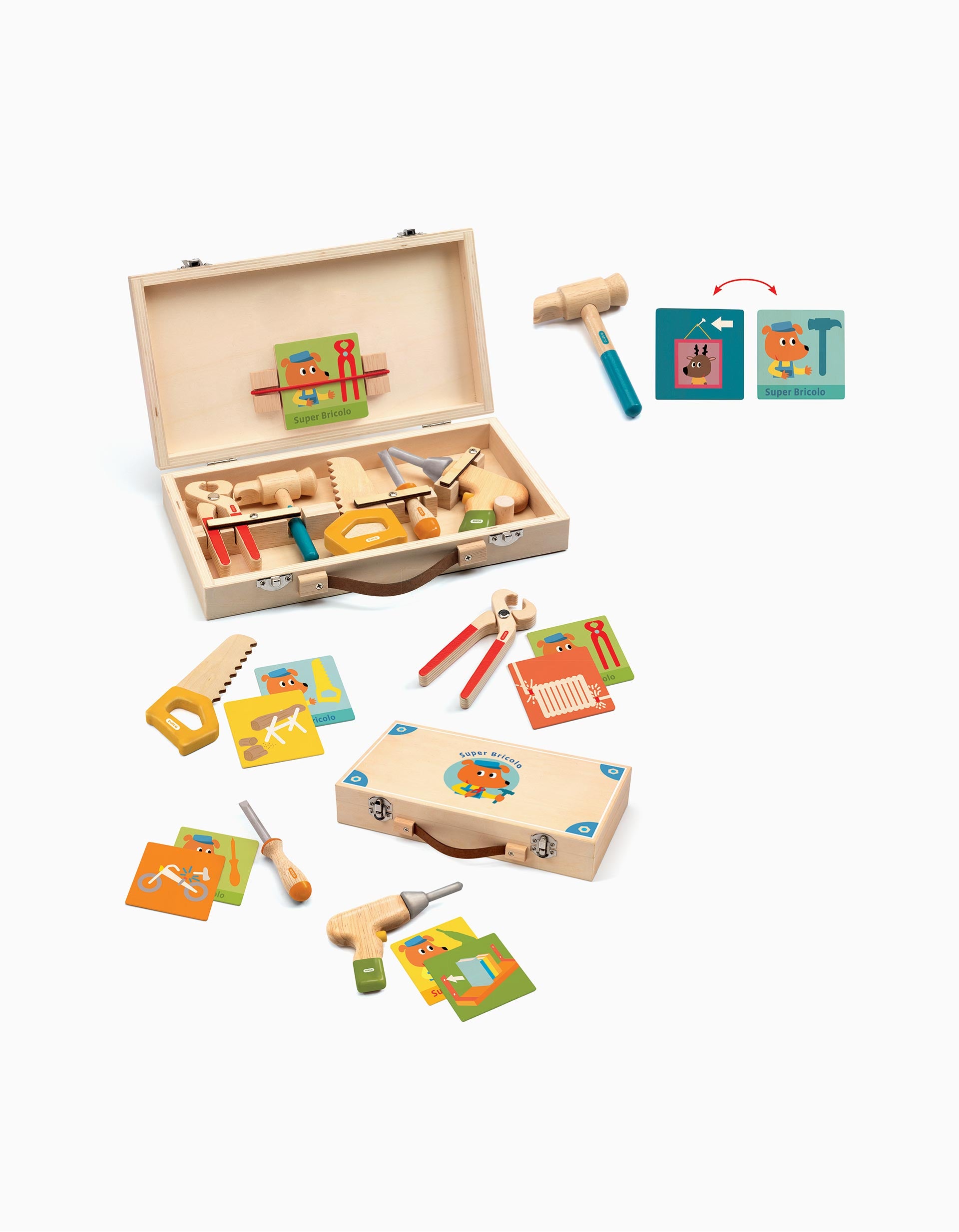 Caixa De Ferramentas Djeco 3A+