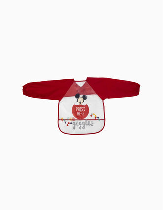 Babero Impermeable con Mangas Mickey Disney
