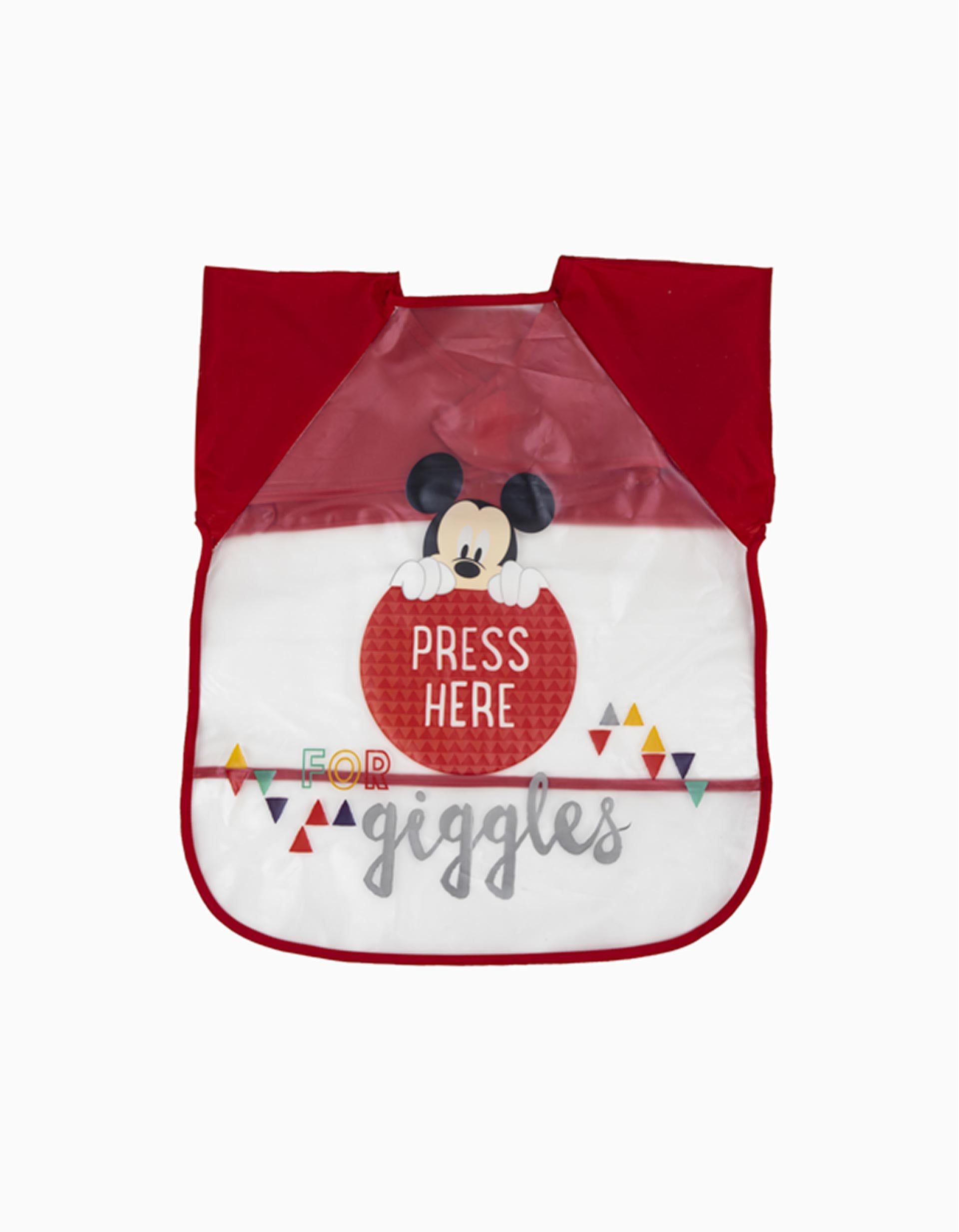 Waterproof Bib with Sleeves Mickey Disney