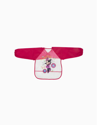 Babero Impermeable con Mangas Minnie Disney