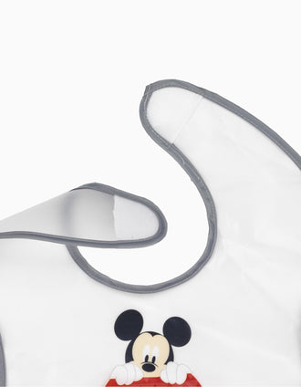 2 Baberos Impermeables Mickey Disney