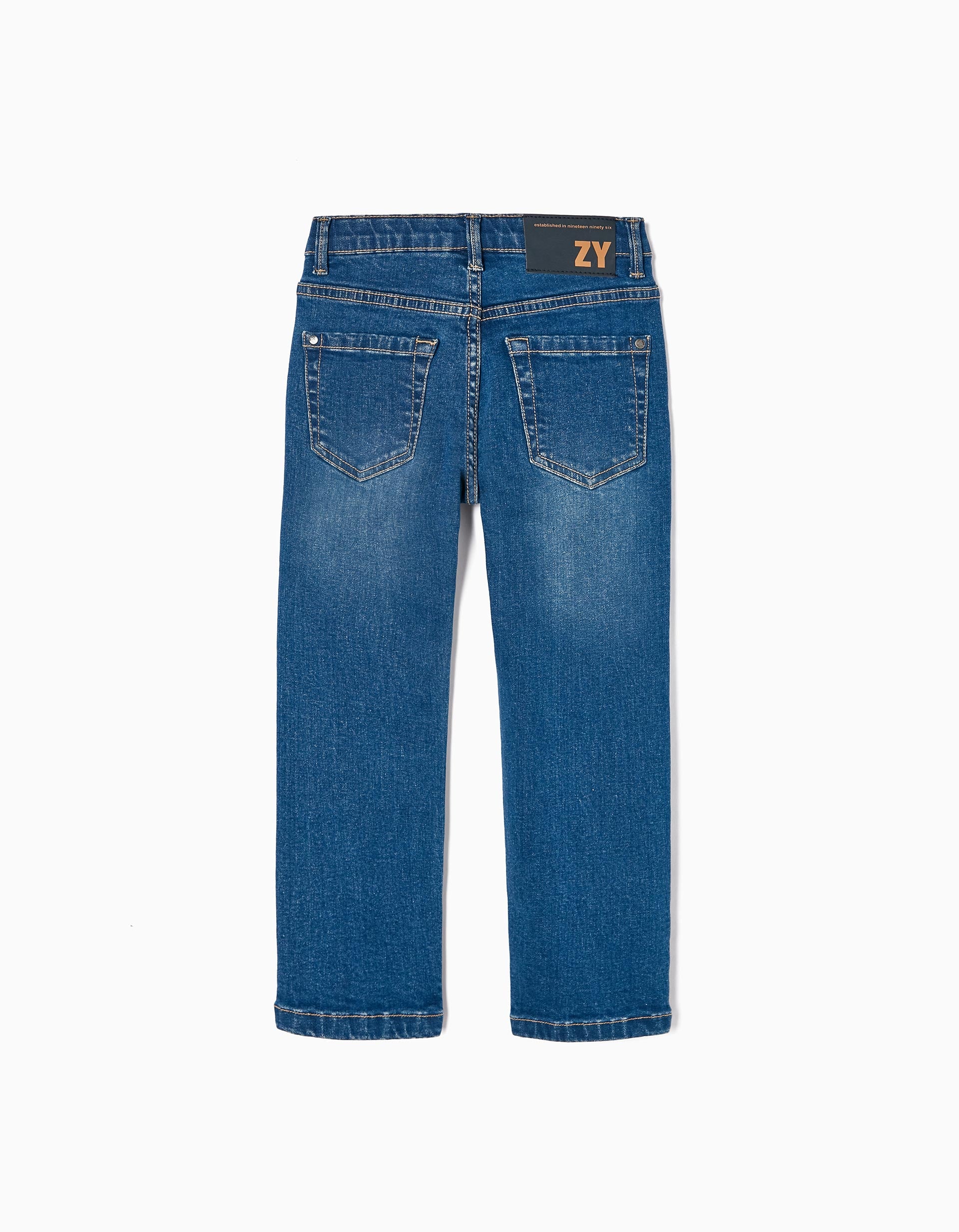 Cotton Jeans for Boys 'Slim Fit', Blue