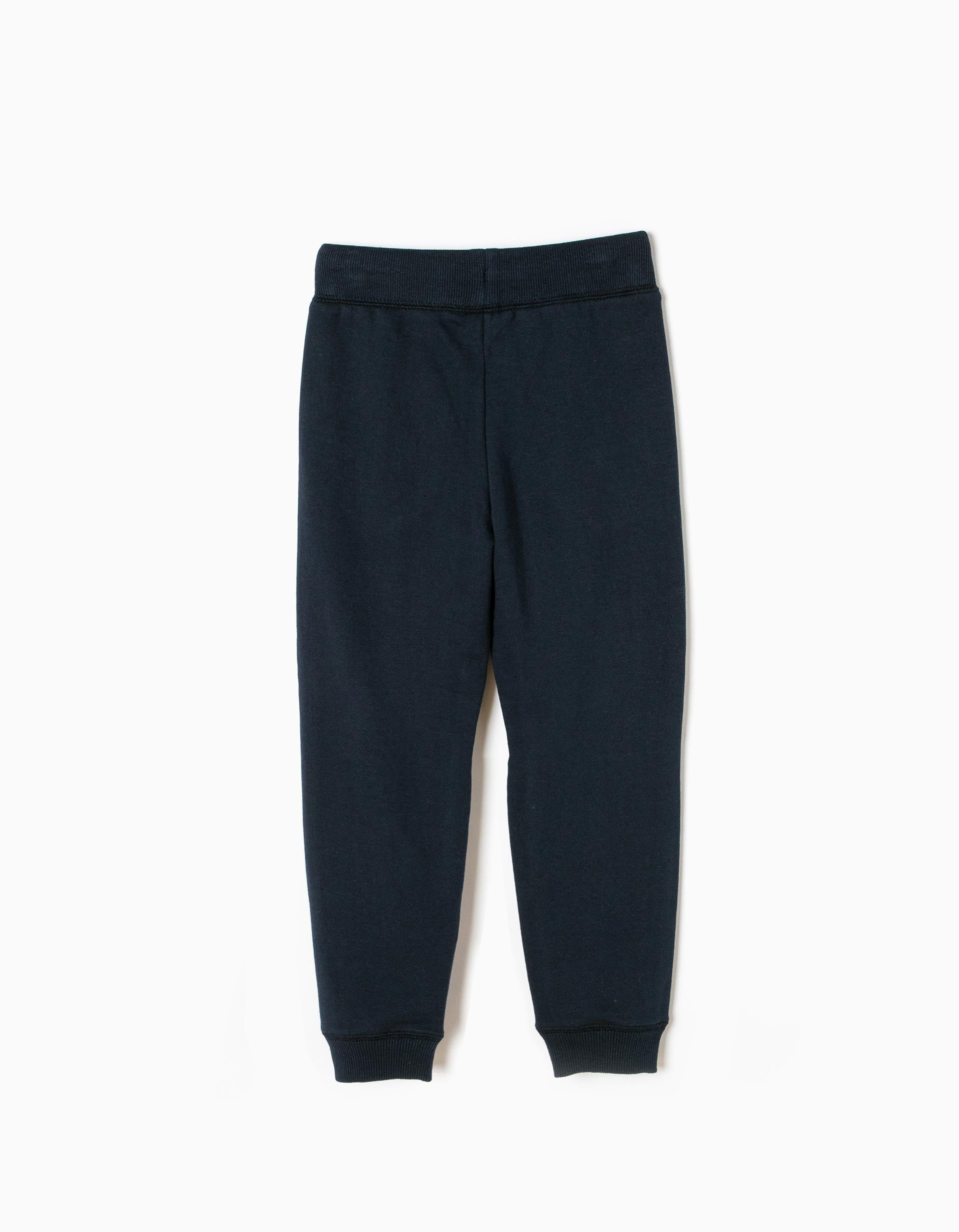 Cotton Joggers for Boys, Dark Blue