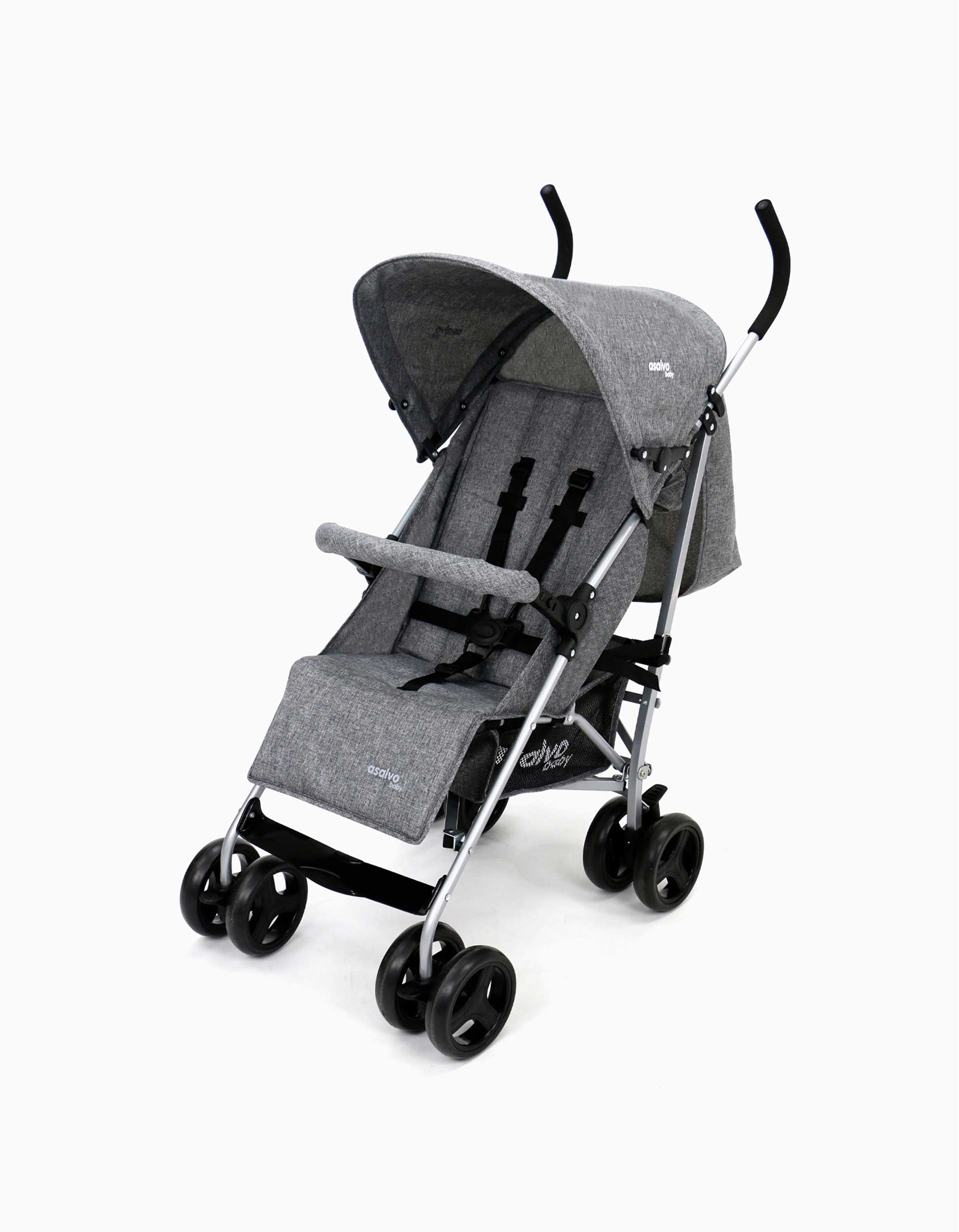 Pushchair Mombi Asalvo Grey