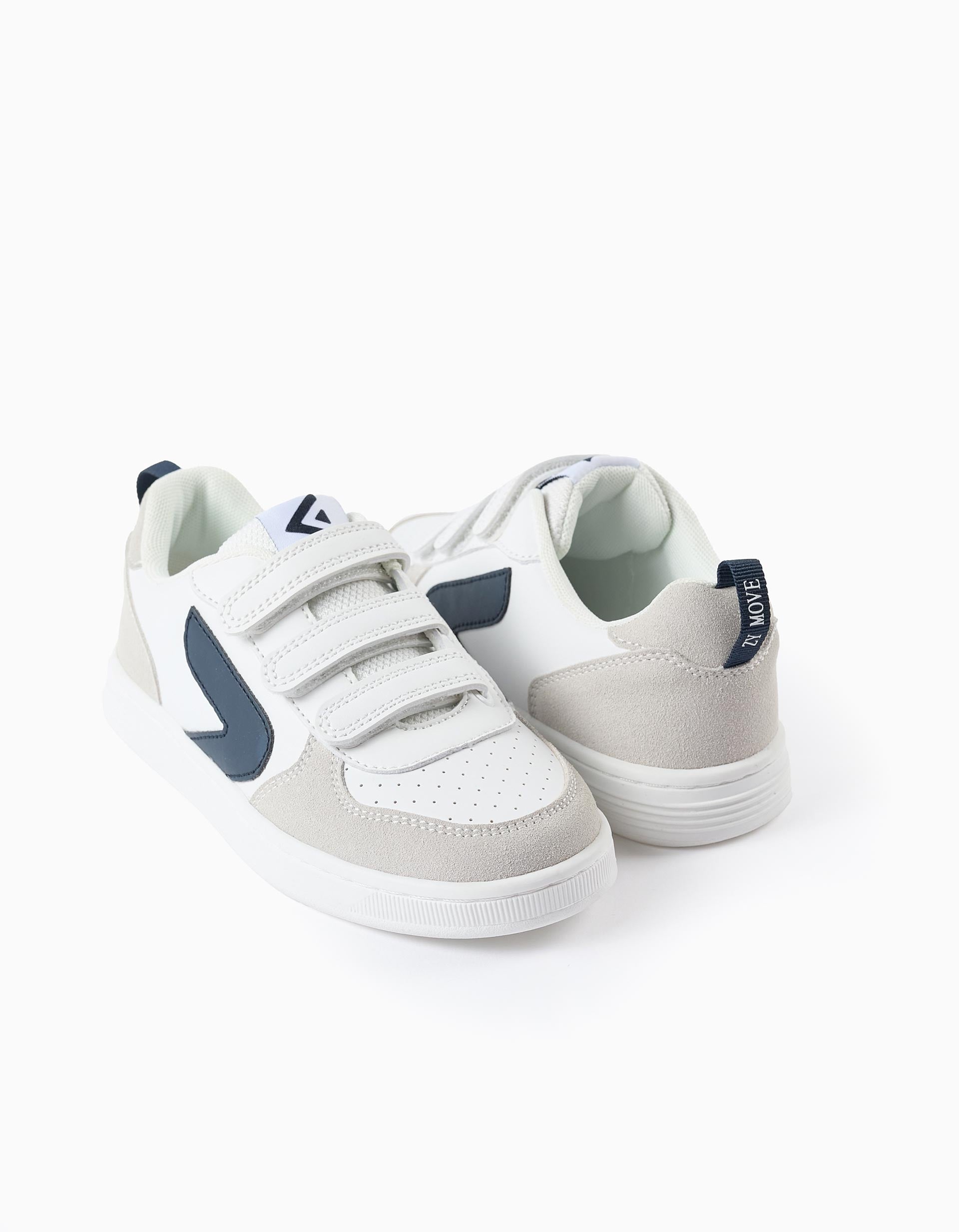 Trainers for Children 'ZY Move', White/Dark Blue