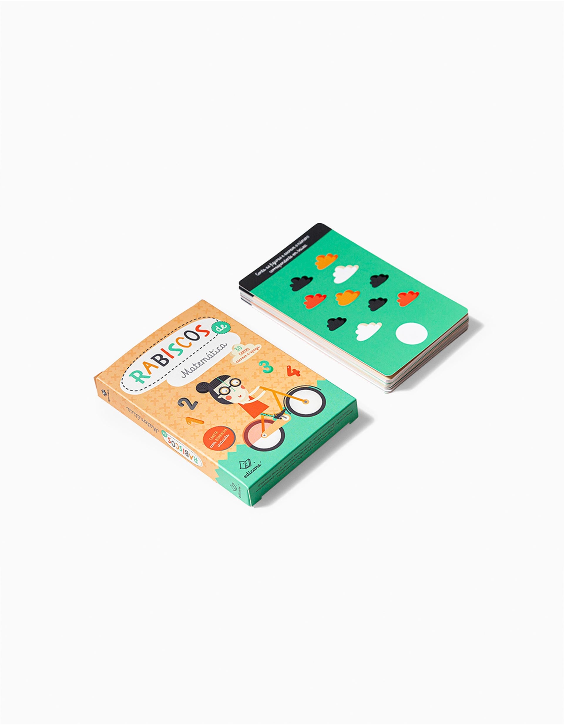 Rabiscos De Matemática - 30 Cartões Edicare 6A+