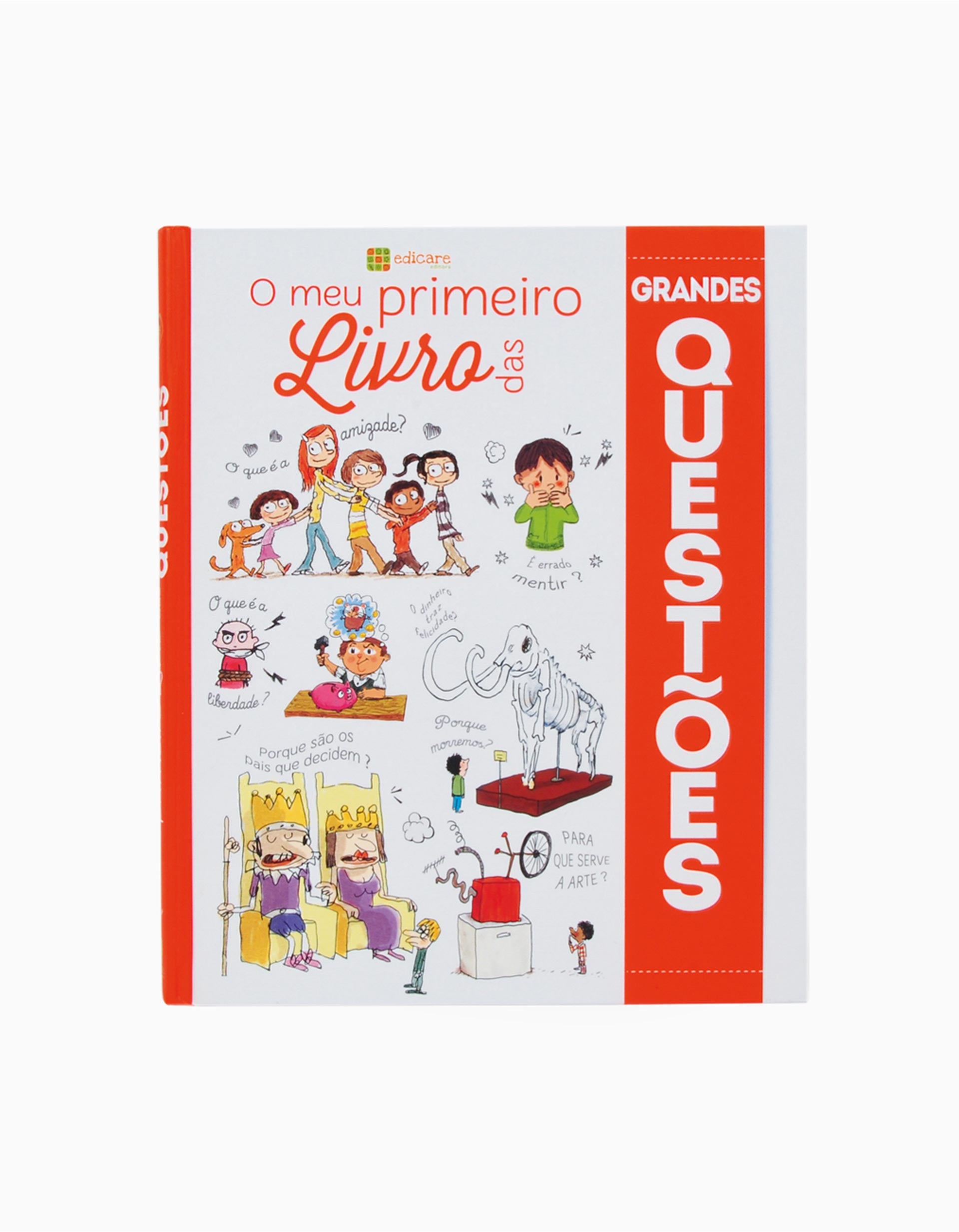 O Meu Primeiro Livro Das Grandes Questões Edicare 8A+