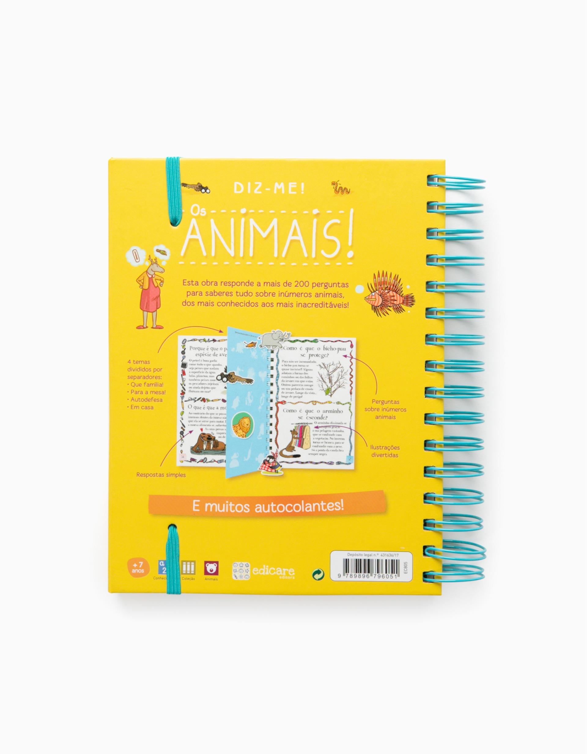 Enciclopédia - Os Animais Edicare 7A+