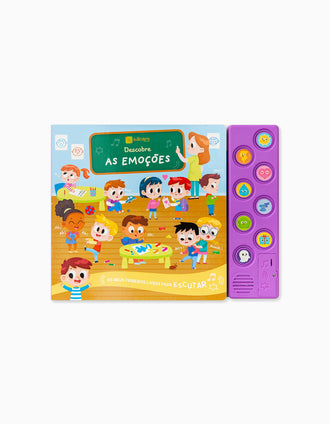Livro Sonoro - Descobre As Emoções Edicare 2A+