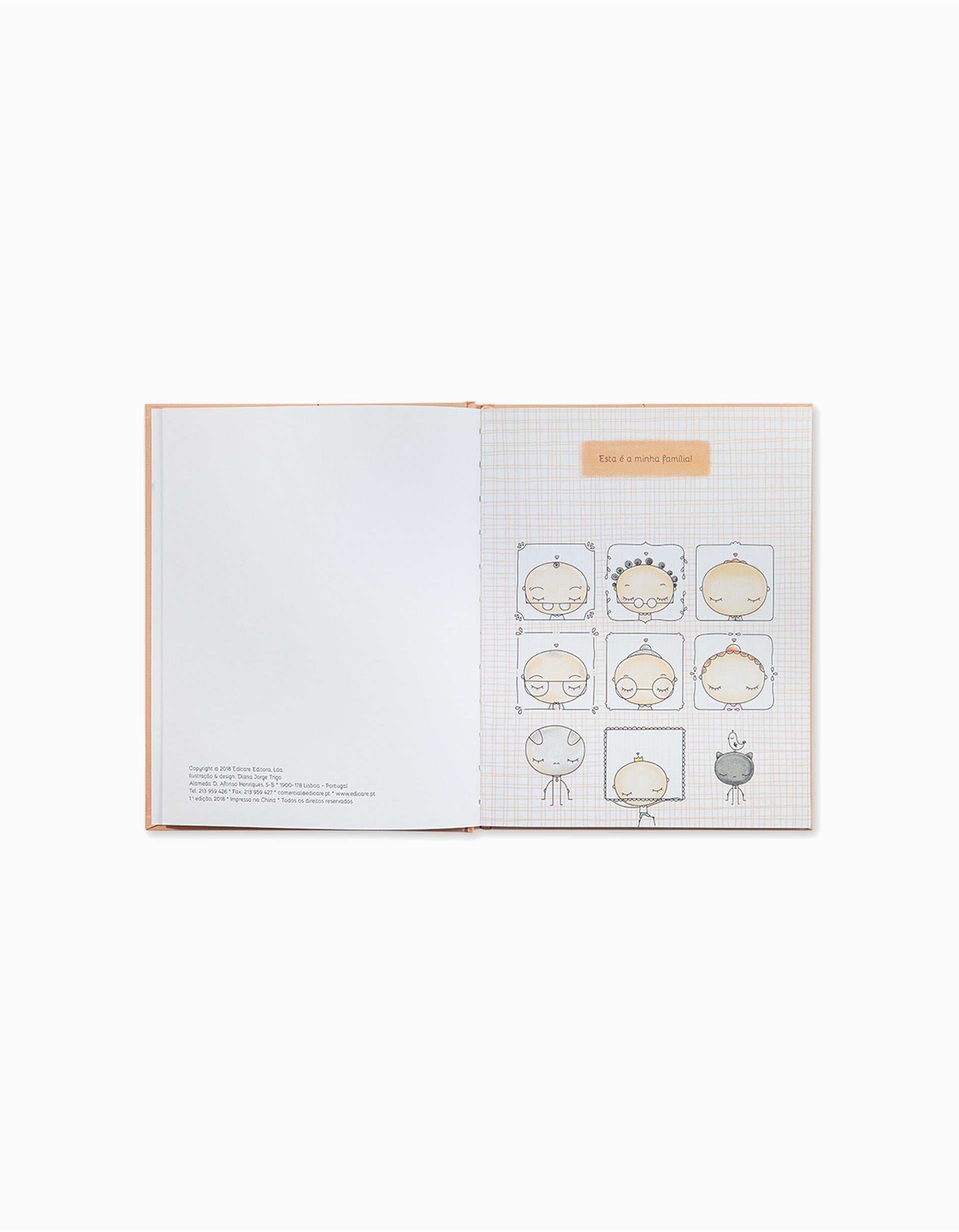 Caderno - As Histórias Da Minha Família Edicare