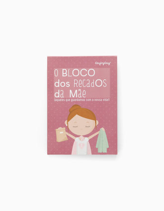 Bloco De Anotações Dos Recados Da Mãe Edicare 5A+