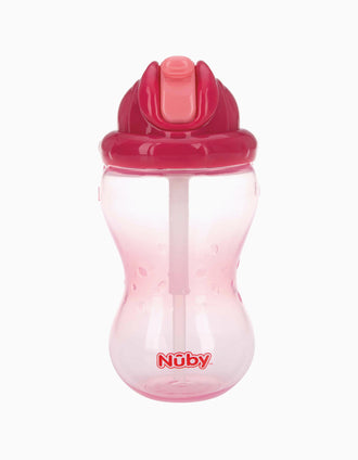Vaso de Aprendizaje con Pajita 360Ml 12M+ Nuby Pink